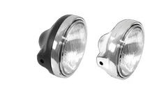 Emgo Kawasaki Style 7in. Headlight Assembly - Black Motorcycle Street Bike