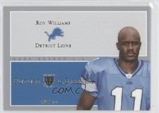 2004 Skybox LE Future LEgends Roy Williams #18FL 0qr0