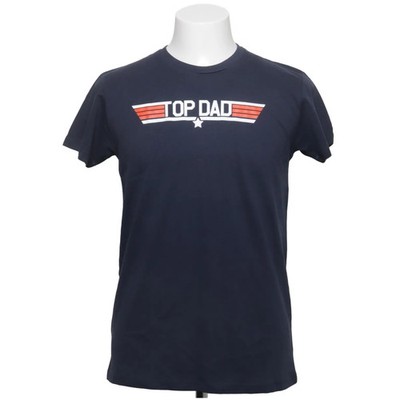 Rad, T-shirt, Größe: M, model: top dad, Blau, Baumwolle, Print, Herren #YKo