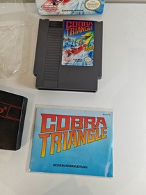 Nintendo NES - Cobra Triangle - EMBALAJE ORIGINAL CIB