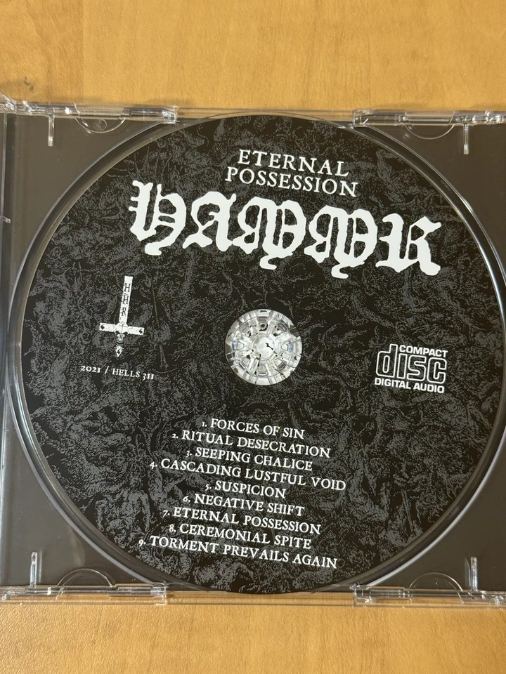 Hammr CD Eternal Possession Black Metal, Speed Metal, Punk Hells Headbangers Foto 2 de 4