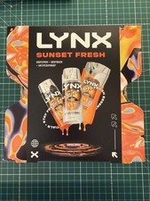 Lynx Sunset Fresh Gift Set Body Spray & Body Wash & Antiperspirant 