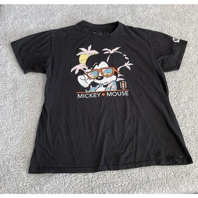 Disney x Neff Mickey Mouse Summer Vibes Graphic T-Shirt Mens Size Large