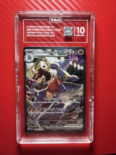 Cynthia's Garchomp ex graded TAG 10 for sale on eBay