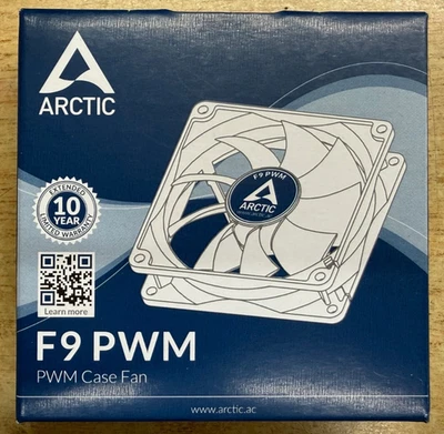 Arctic F9 92mm PWM Case Fan Ultra-Quiet with Fluid Dynamic Bearing