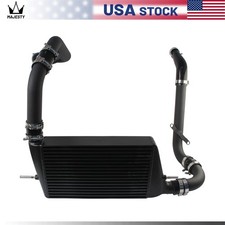 Performance Intercooler Kit For Mitsubishi Lancer Evo X 08-15 Aluminum Black
