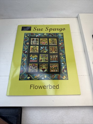 Sue Spargo Books: Flowerbed Wall Quilt 31"x38"