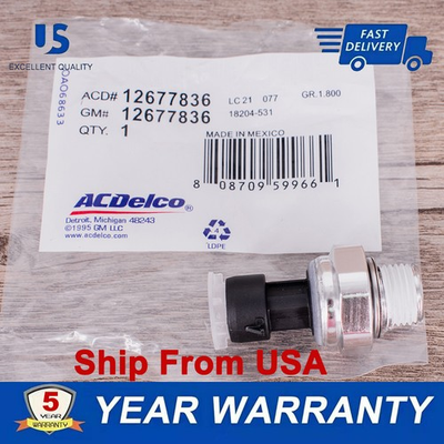 #ad OEM Oil Pressure Sensor 12677836for Chevrolet Express Buick G M Cadillac Hummer $15.99