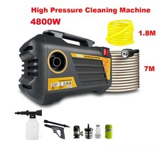 4800W Commercial High Pressure Washer Kit 120 Bar Cleaner Car Washing Machine UK