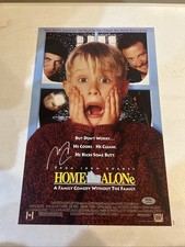 MACAULAY CULKIN SIGNED AUTOGRAPH HOME ALONE 11x17 MOVIE POSTER PSA COA CHRISTMAS