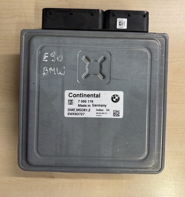   Plug&Play INK PROGRAMMIERUNG BMW 3er DME MSD81.2  ECU MS 7579142 5WK93709  