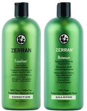 Zerran Botanum Shampoo & Equalizer Conditioner 32 oz Each
