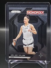 2024 WNBA Prizm Monopoly Basketball Kelsey Plum #WNBA2 Las Vegas Aces Insert