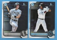 2022 Bowman Chrome baseball - Base Set, Prospects, Mojo - You Pick 'Em