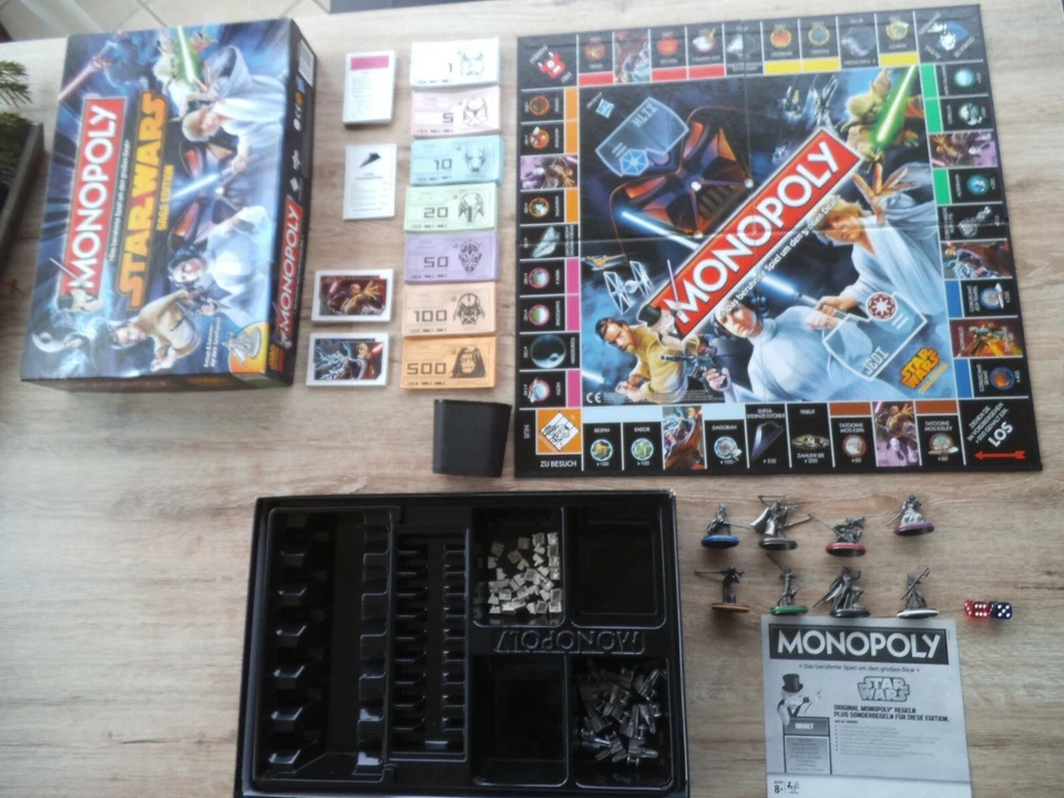 Monopoly - Star Wars - Saga Edition - Hasbro (5499) - Bild 1 von 4