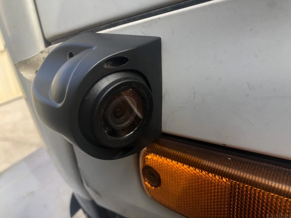 4PIN AHD 1080P Front Side View Camera IR 2M Lens 12-24v For Trailer Truck Van RV - Image 4 of 4