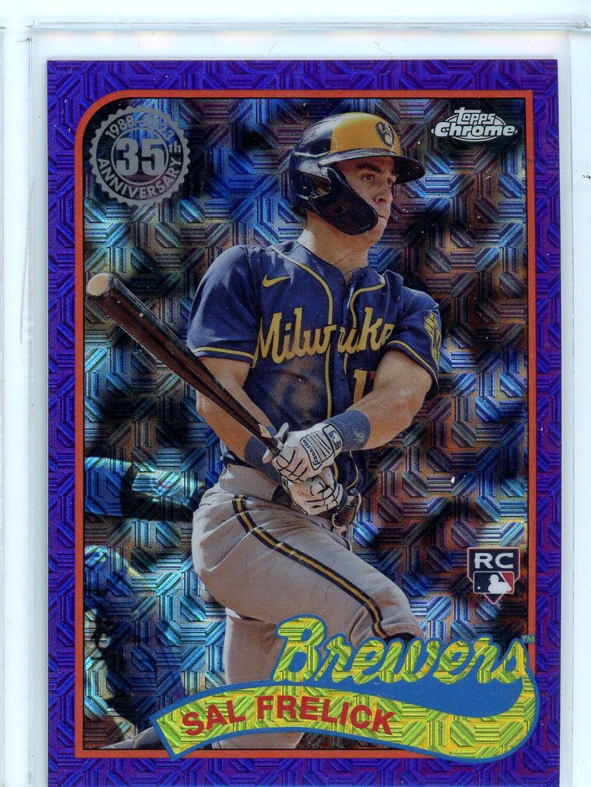 2024 Topps Silver Pack Chrome Sal Frelick Purple Refractor #63/75 (CF)