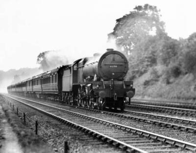 Lms's Class 4-6-0 Engine, No 6126 1930 OLD PHOTO