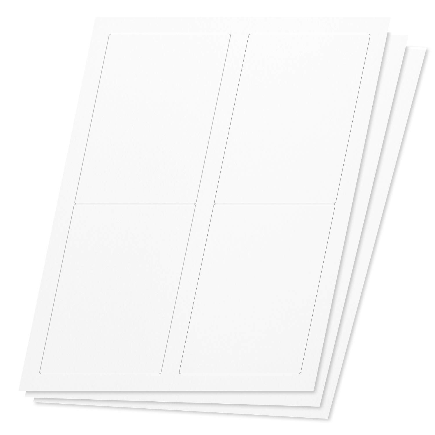 OfficeSmartLabels Rectangular 3-1/2 x 5 inch Shipping/Mailing Labels for Lase...
