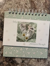 Dayspring Baby Photo 4x6 Album Precious In His Sight Religious Christian 60 Slot