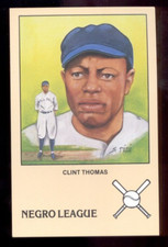 1989 Rini Negro League CLINT THOMAS Postcard Series 1 Card