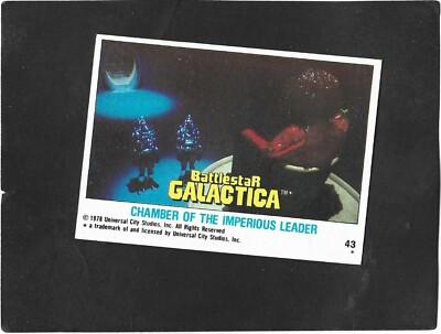 1978 Battlestar Galactica  #  43 Chamber of the Imperious