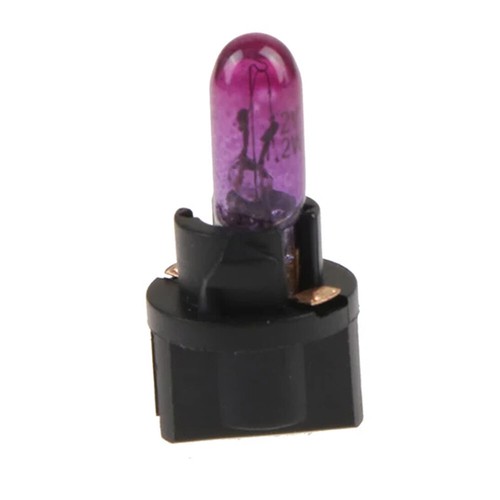 10pcs Purple T5 SMD Car LED Dashboard Instrument Interior Light Bulb Accessories - Picture 8 of 8