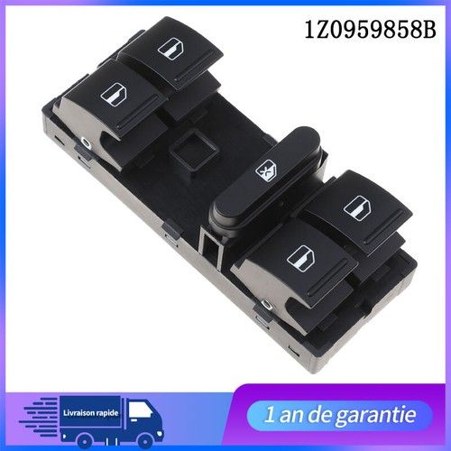Commande Bouton Lève Vitre 10 PIN pour Fabia Roomster Superb Yeti 1Z0959858B Neu - Picture 7 of 7