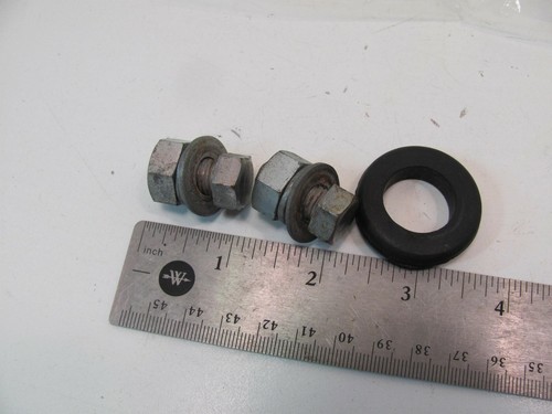 1970 KAWASAKI G4 TR TRAIL BOSS HEADLIGHT MOUNT BOLTS HARDWARE - Picture 3 of 3