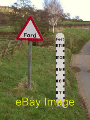 Foto 6x4 Tiefenblinker Ainthorpe gibt Wassertiefe im Ford AT T C2007