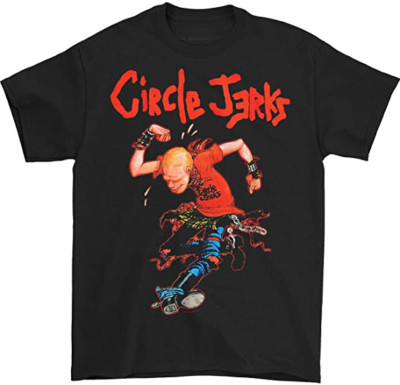 Circle Jerks Band Tee Men T shirt Short Sleeve Cotton Size S - 4XL