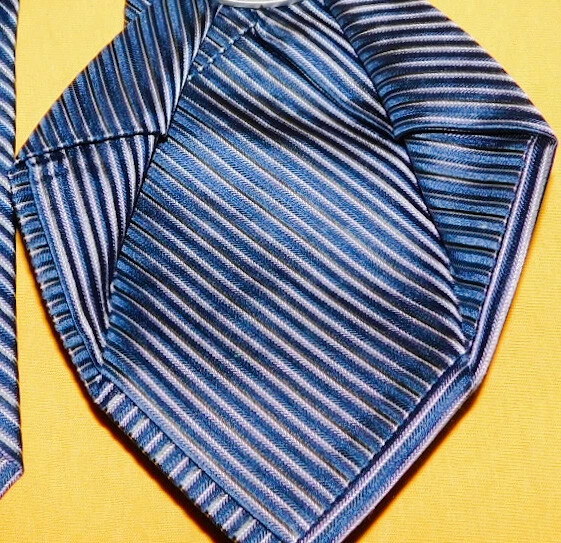 CORBATA A RAYAS MULTICOLOR SIETE PLIEGUES ALARA PARA HOMBRE - CORBATAS - ROPA PARA EL CUELLO - CORBATAS DE DISEÑADOR Foto 4 de 4