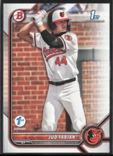 2022 Bowman Draft 1st Edition Jud Fabian BD-114 1st | Baltimore Orioles