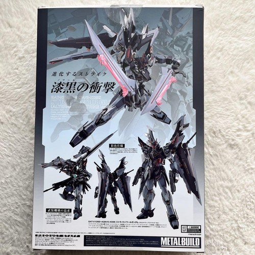 METAL BUILD Strike Noir Gundam Alternative Strike Ver. Action Figure Open Box - Picture 4 of 10