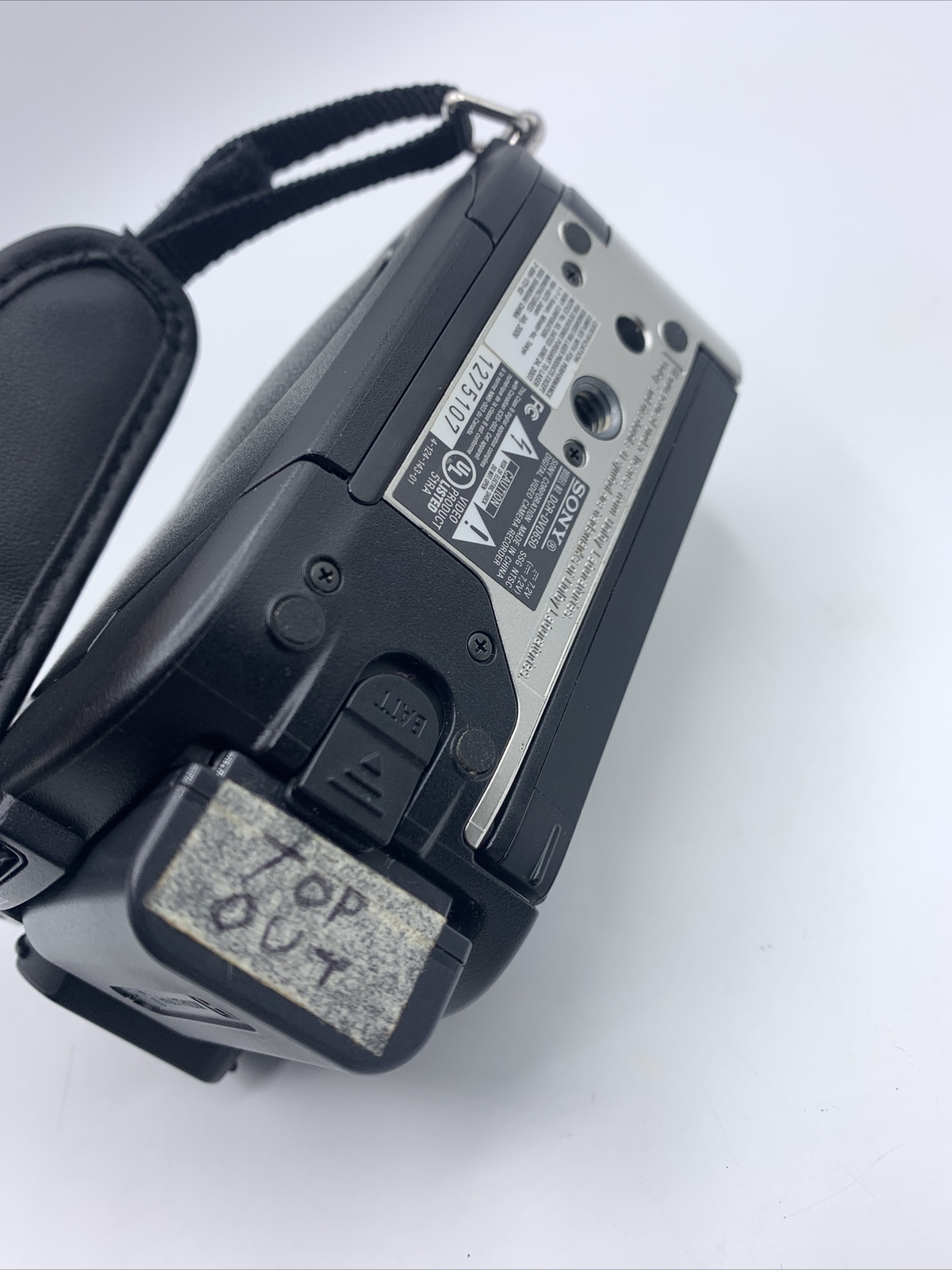 Sony Handycam Hybrid 60X DCRDVD650 Untested Mini Camcorder Carl Zeiss Battery eBay