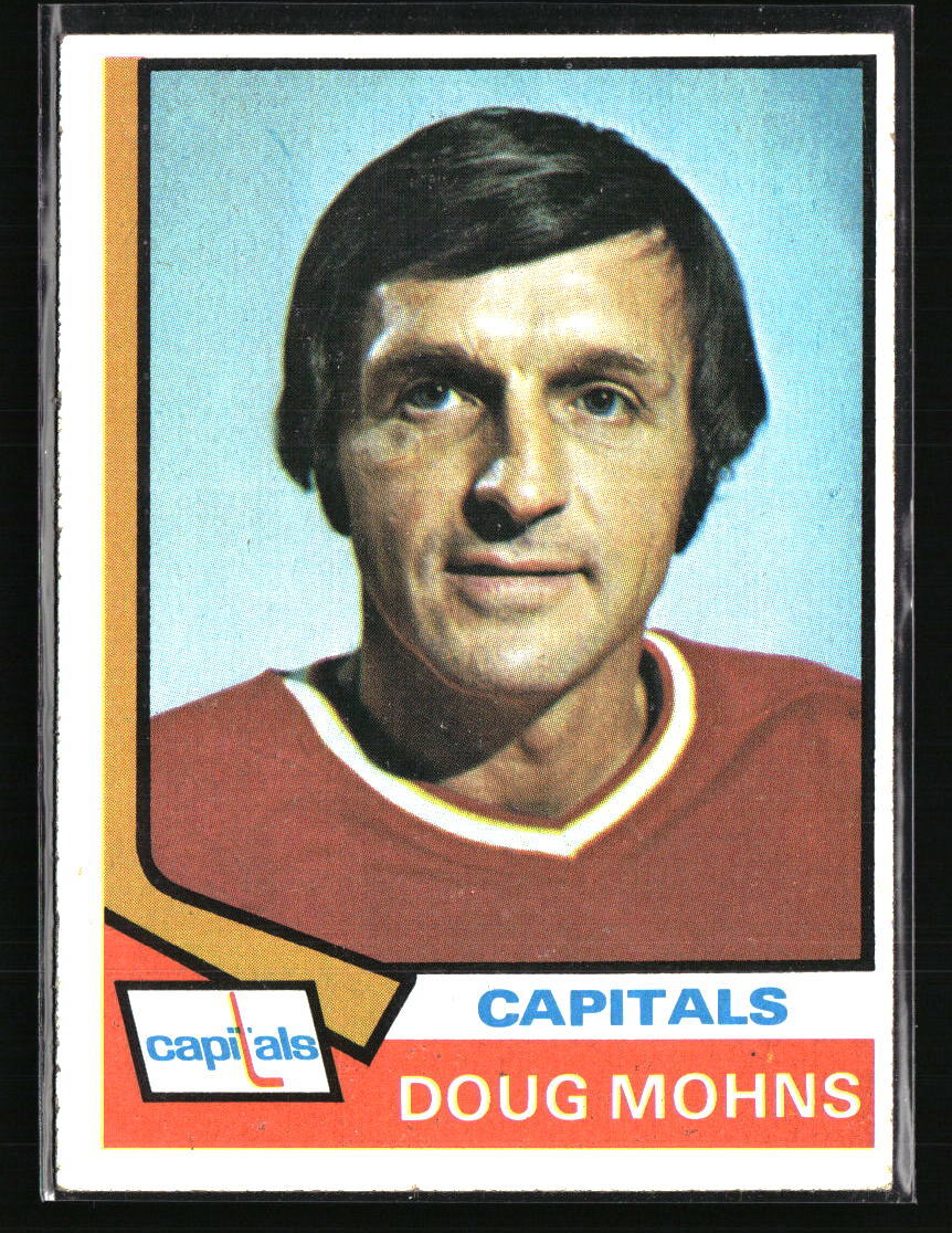 Doug Mohns 1974 Topps #181  Hockey Card