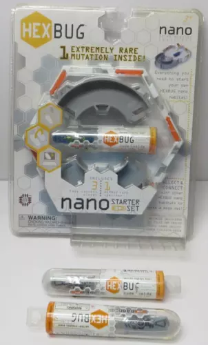 HEX BUG NANO STARTER SET & 2 EXTRA NANO HEX BUGS NEW