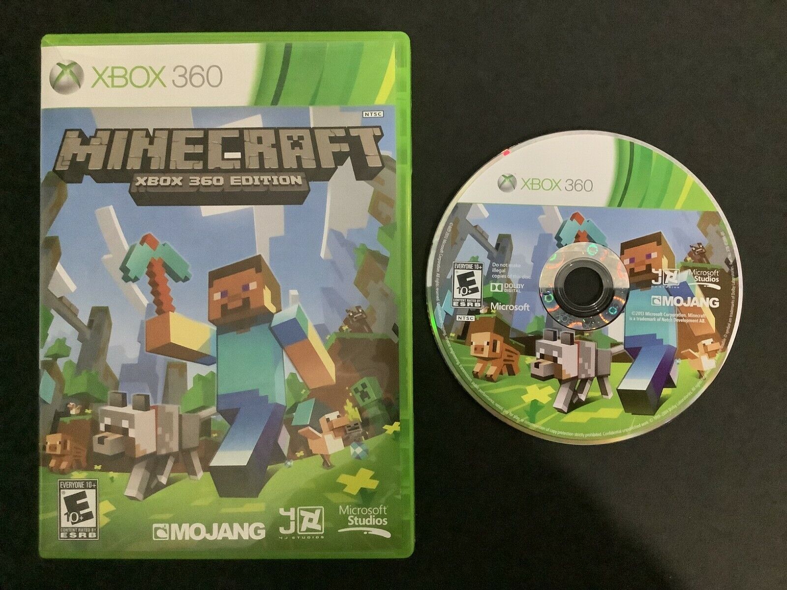 🔥 Minecraft (Xbox 360) G2W-00001 First Edition. CIB. Mint Disc. See  Description