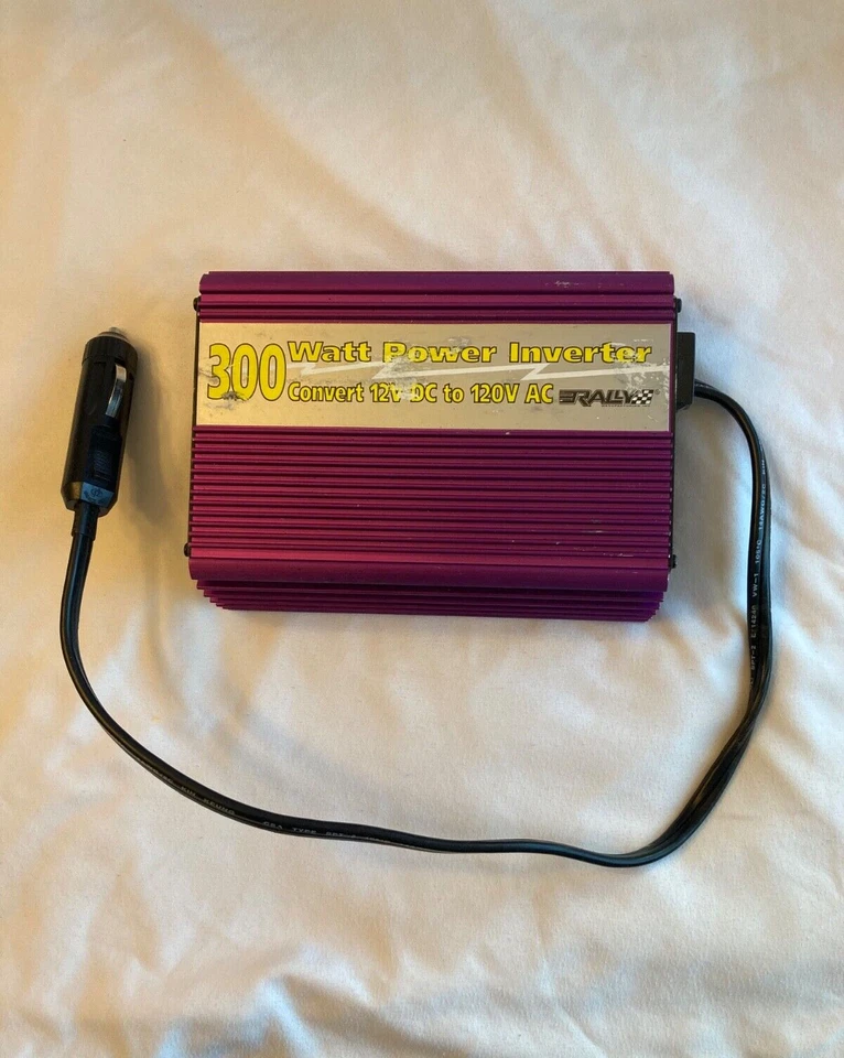 Rally No. 7292 300 Watt Power Inverter Convert 12V DC to 120V AC (TESTED) - Image 2 of 4
