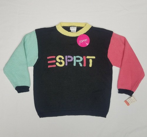 Vintage 80s ESPRIT Mini Youth Sweater 
