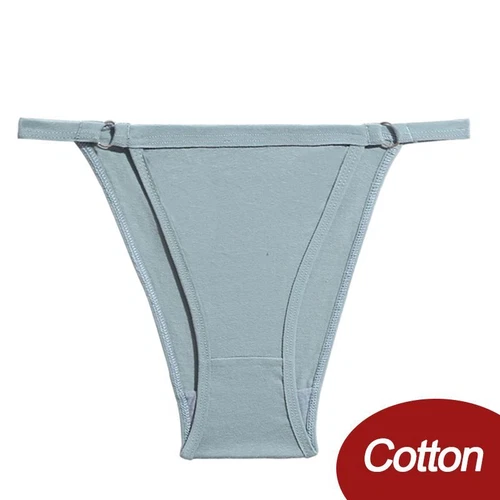 Cotton Low Waist Underpants -Breathable Plus Size Panty Women Lingerie Underwear - Picture 8 of 14