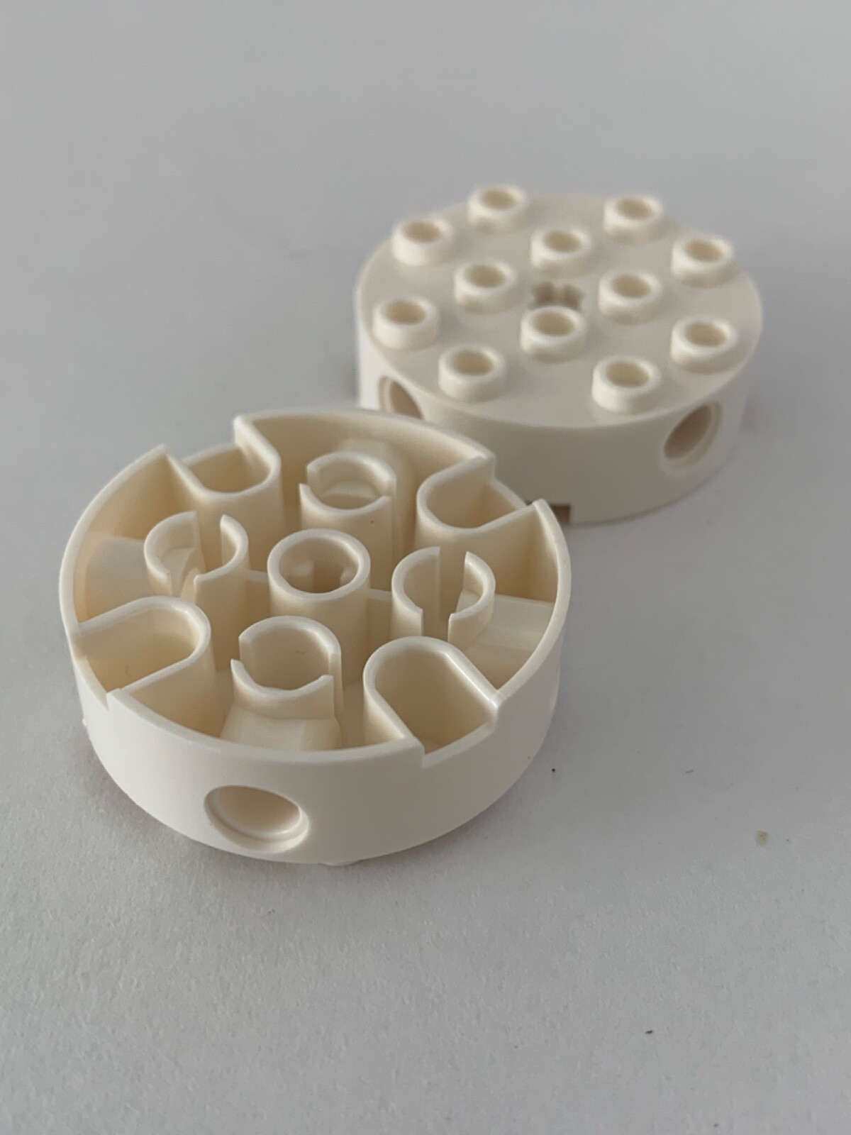 LEGO Parts 6222 (2pcs) Brick 4 x 4 Round with Holes Choose Color | eBay