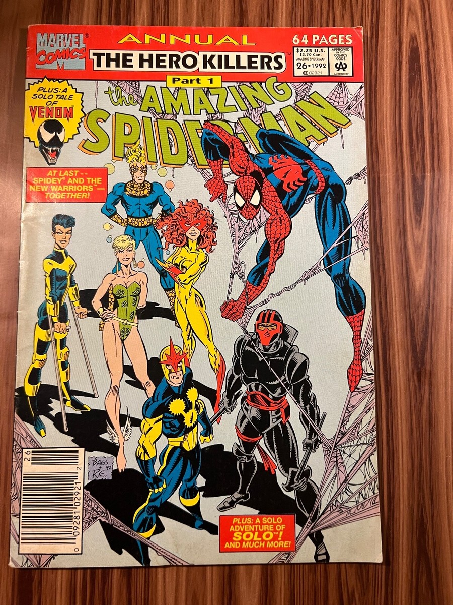 The Amazing Spider-Man Annual #26 1992 The Hero Killers Part 1