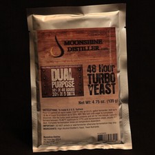 Moonshine Distiller's 48-Hour Turbo Yeast - 135g Packet