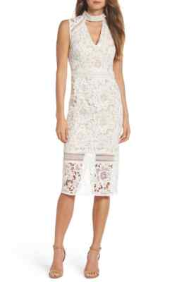 NEW Cooper St Alessandra Lace Cut-Out Coctail Dress In White Womens Size 4.  | eBay