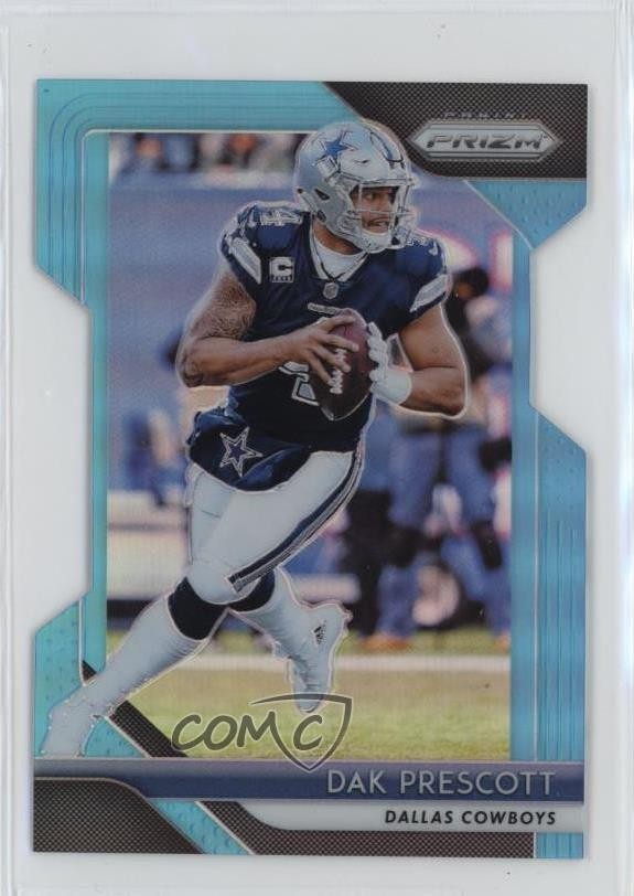 2018 Panini Prizm Light Blue Prizm 138/199 Dak Prescott #145 16wc