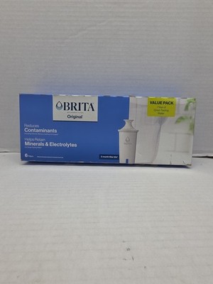 Brita Standard Water Filter For Pitchers And Dispensers, Reduces Copper, Cadmium
