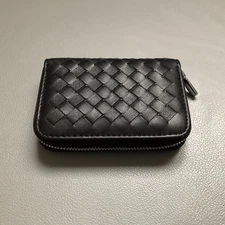 Genuine Leather Wallet Credit Card ID Holder Men Women VCPP Zip Around Purse USA