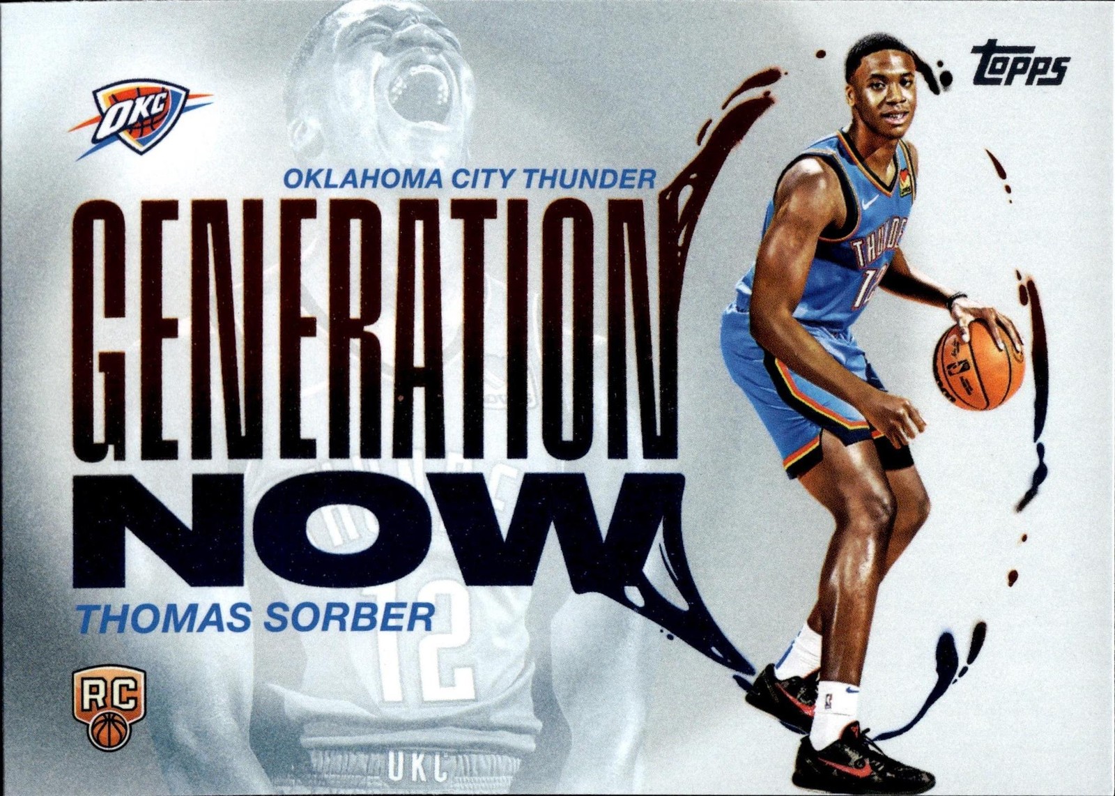 2025-26 Topps Generation Now Thomas Sorber Card #GN-15
