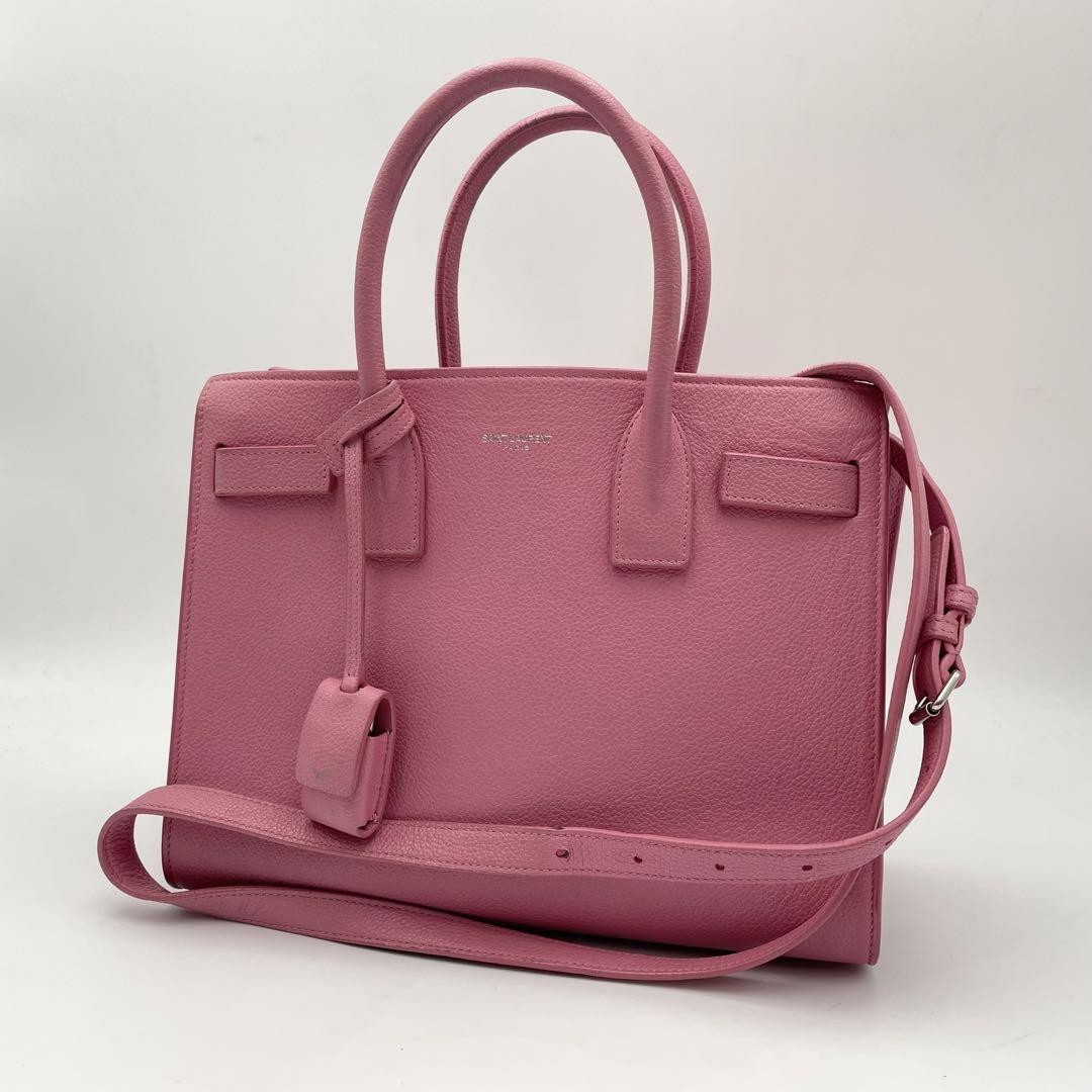 Saint Laurent Sac De Jour 2 Vie Rosa Spalla Business